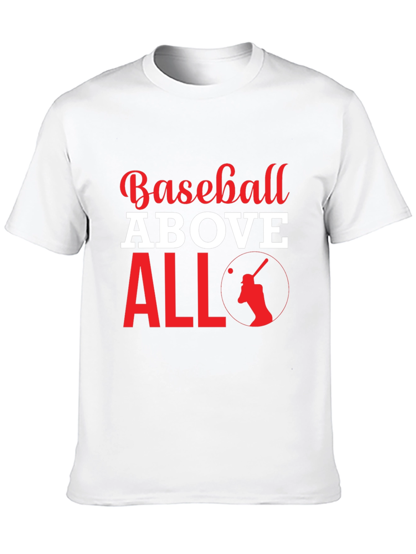 Baseball Above All Black T-Shirt