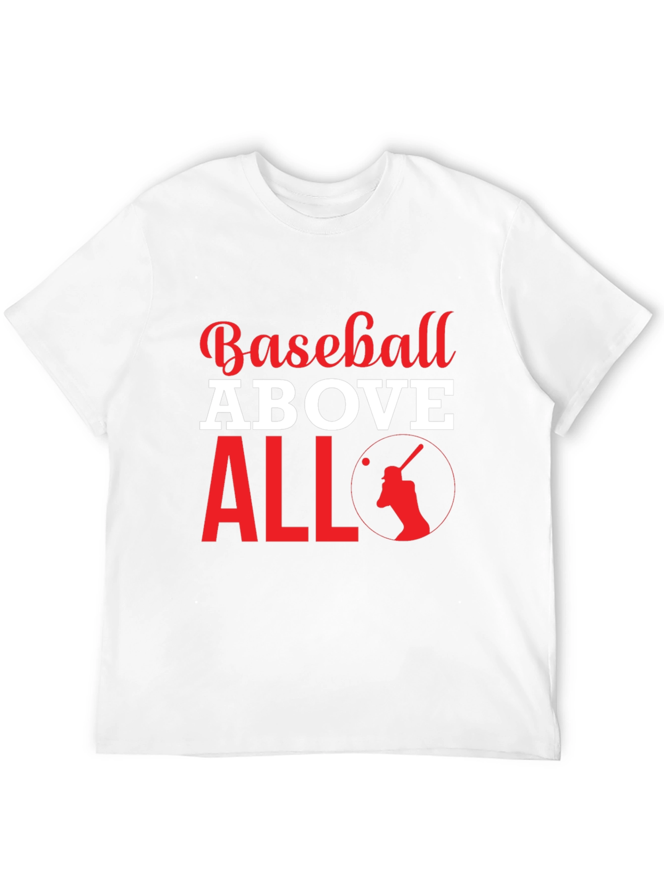 Baseball Above All Black T-Shirt