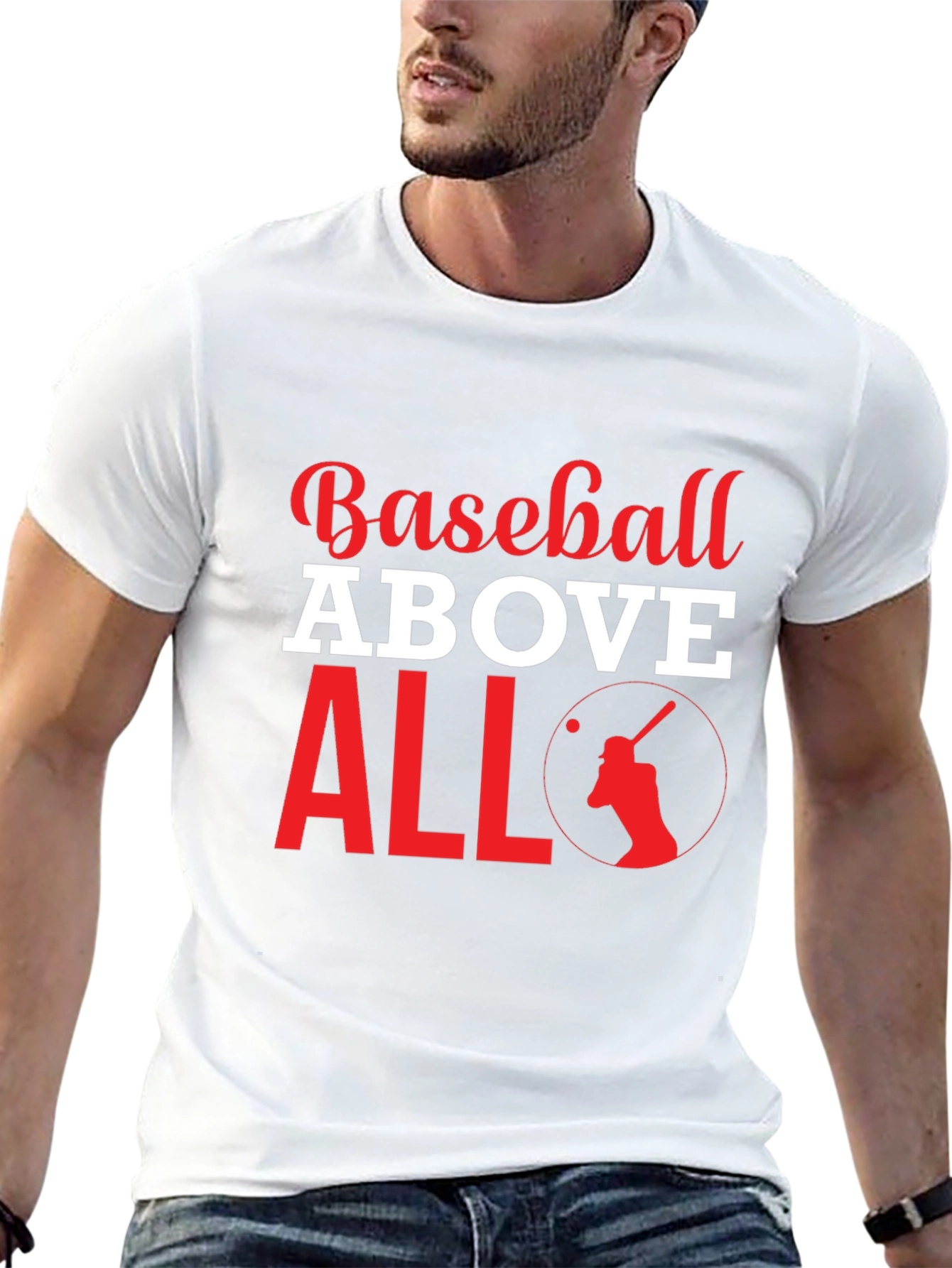 Baseball Above All Black T-Shirt