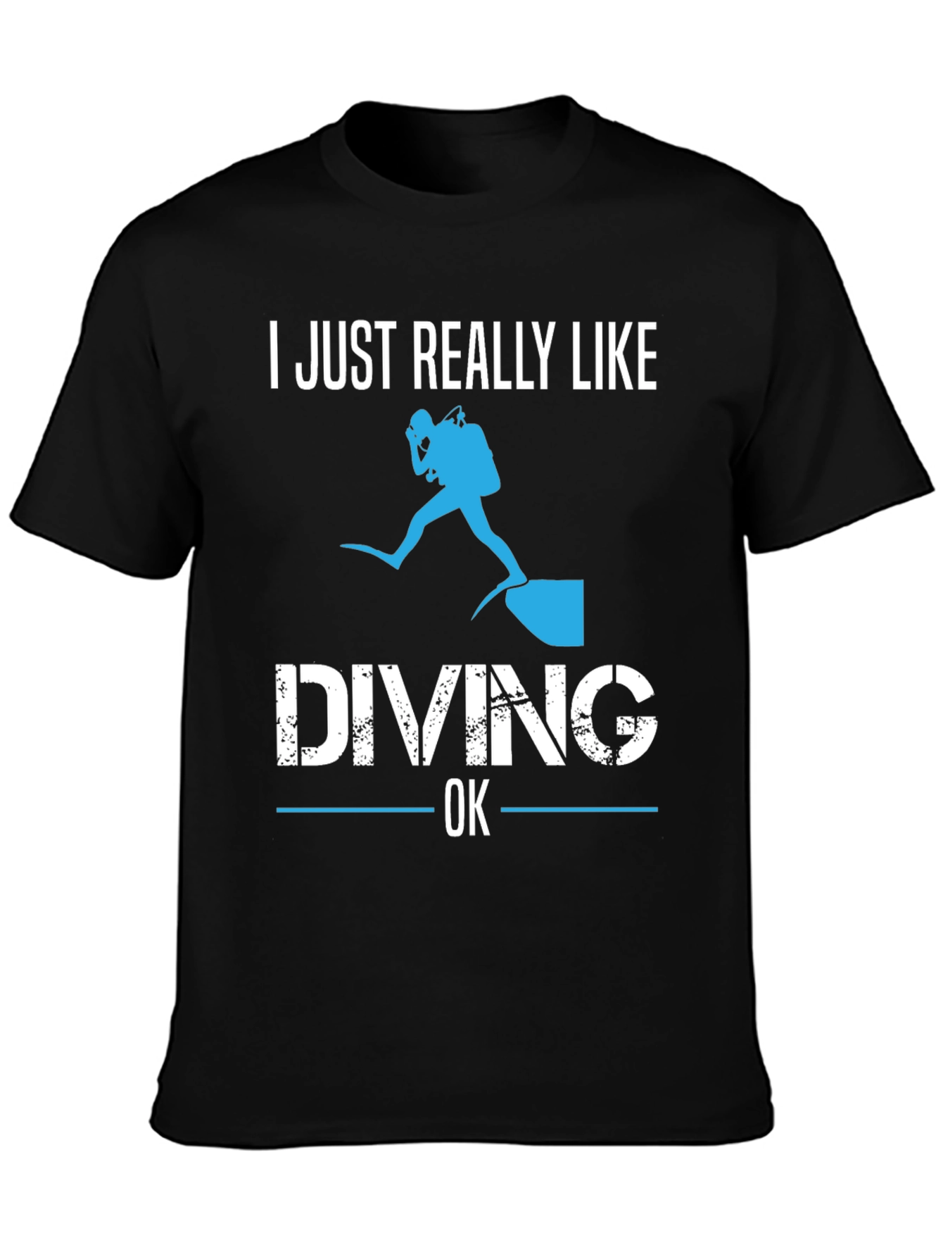 Diving Enthusiast Graphic T-Shirt