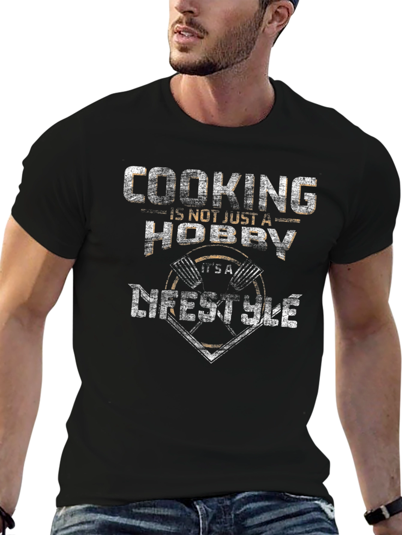 Cooking Lifestyle Graphic Tee - Premium Comfort