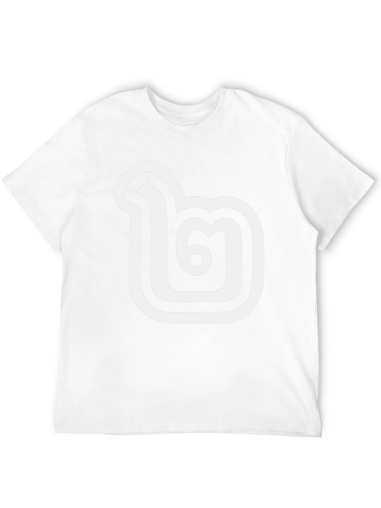 Bold Thai Letter T-Shirt - Stylish Black Tee