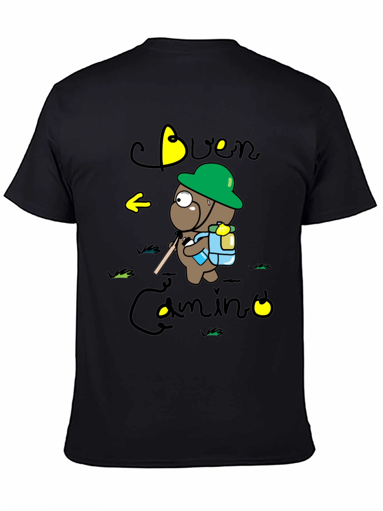 Buen Camino Hiking Bear T-Shirt