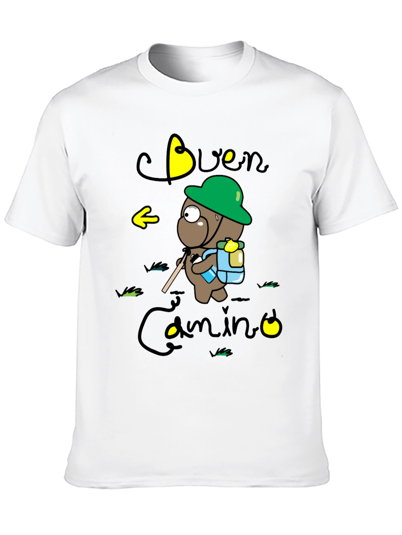 Buen Camino Hiking Bear T-Shirt