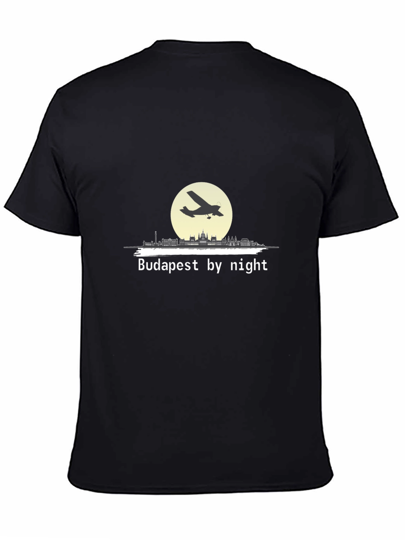 Budapest By Night Airplane T-Shirt