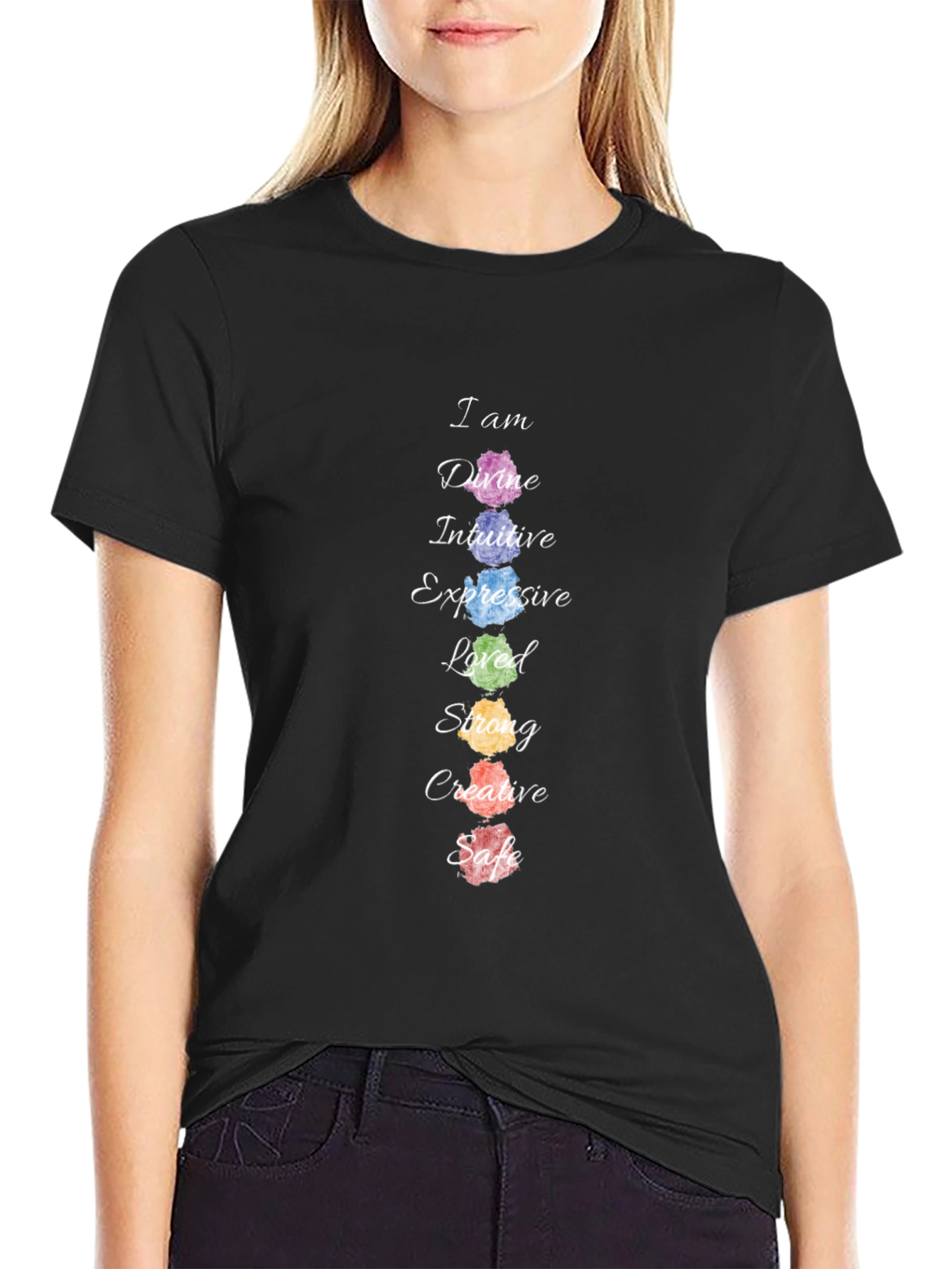 I Am Divine Chakra T-Shirt