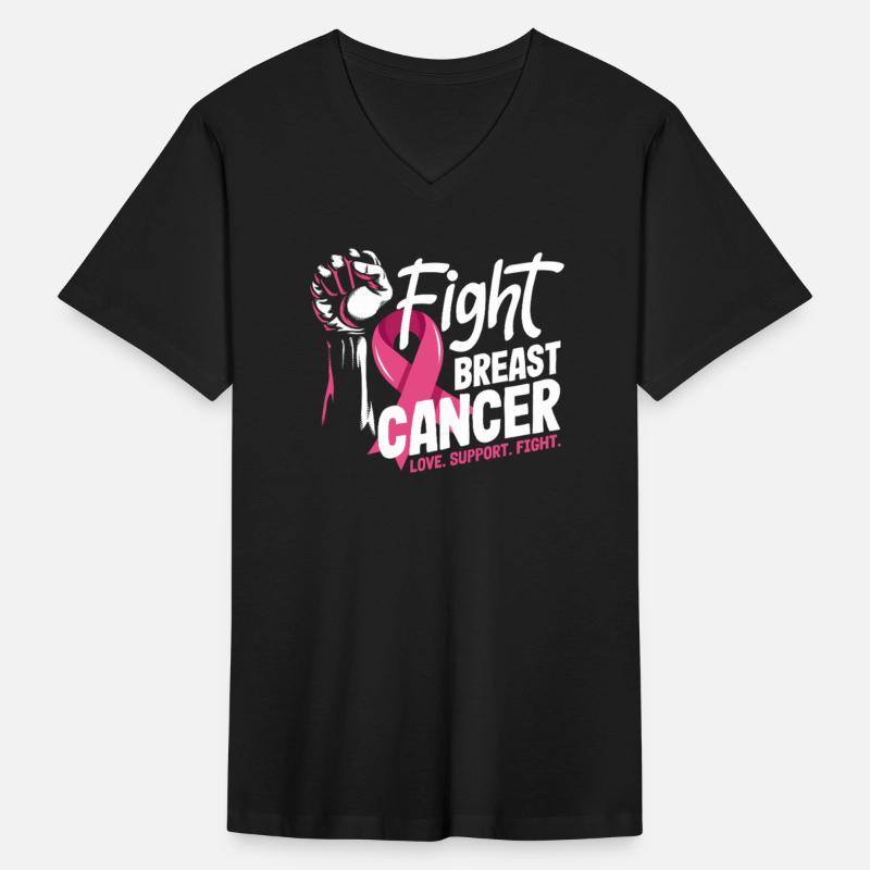 Fight Breast Cancer Awareness Love Support Fight