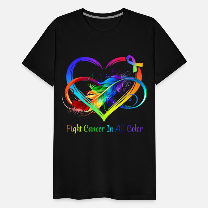 Fight Cancer In All Color T Shirt, Cancer Victim,