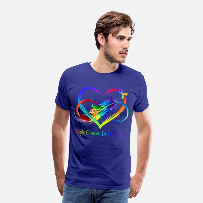 Fight Cancer In All Color T Shirt, Cancer Victim,