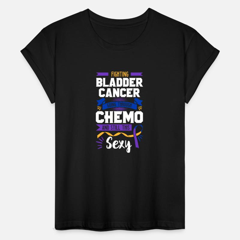Fighting Chemo Bladder Cancer Purple Blue And Yell