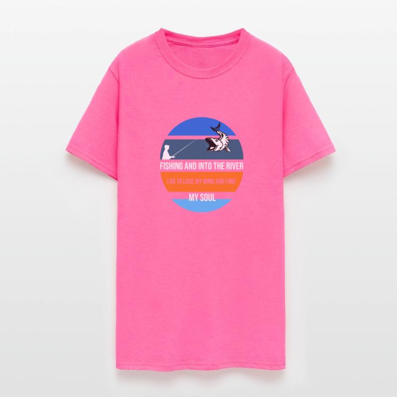 fishing and into the river i go to lose