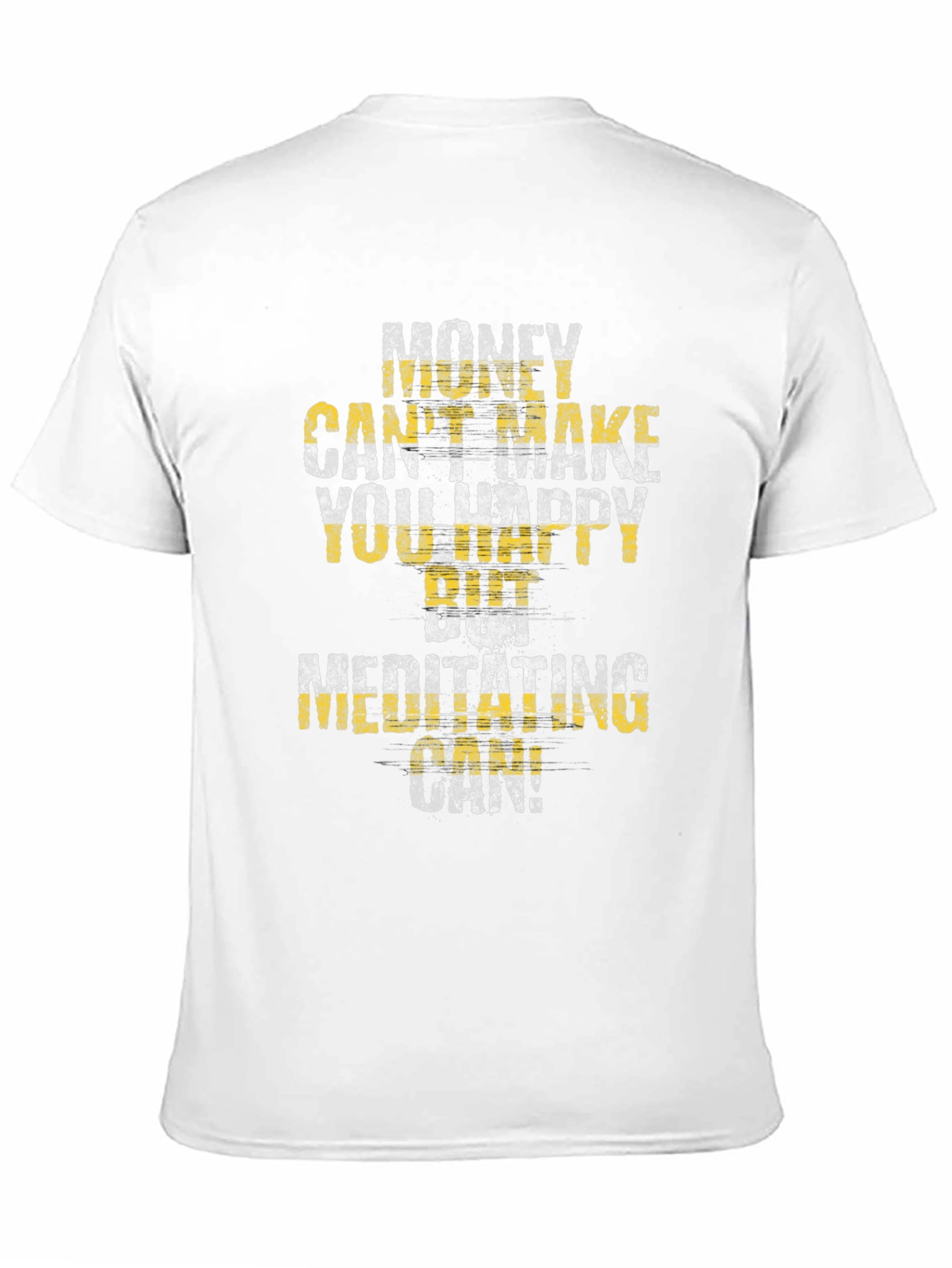 Money Cant Buy Happiness T-Shirt - Meditate On!