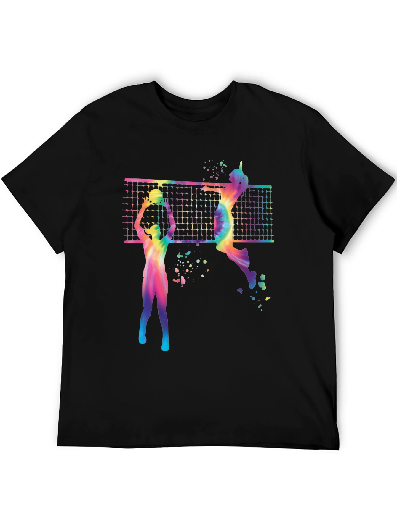 Volleyball Graphic Tee - Sporty Print T-Shirt