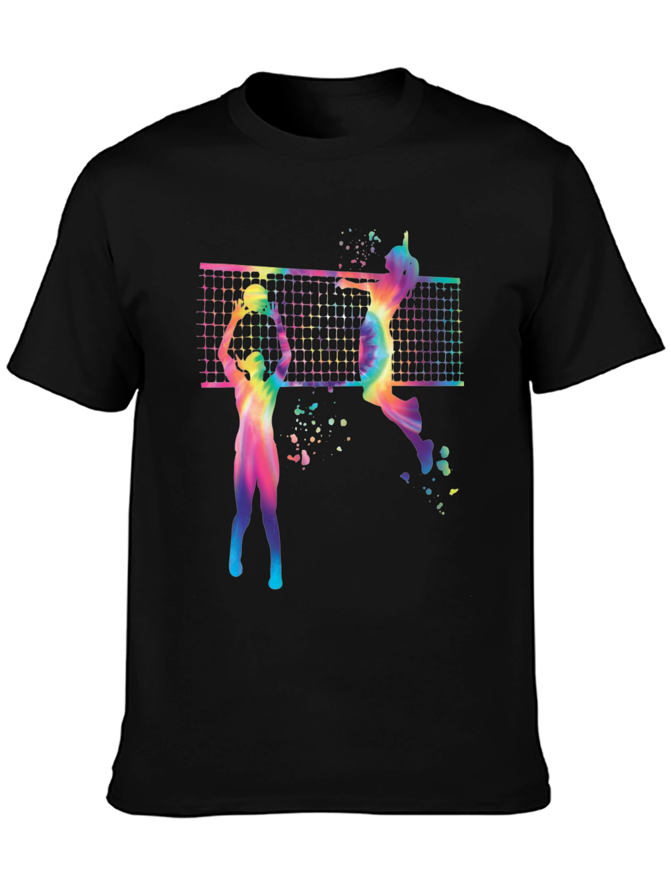 Volleyball Graphic Tee - Sporty Print T-Shirt