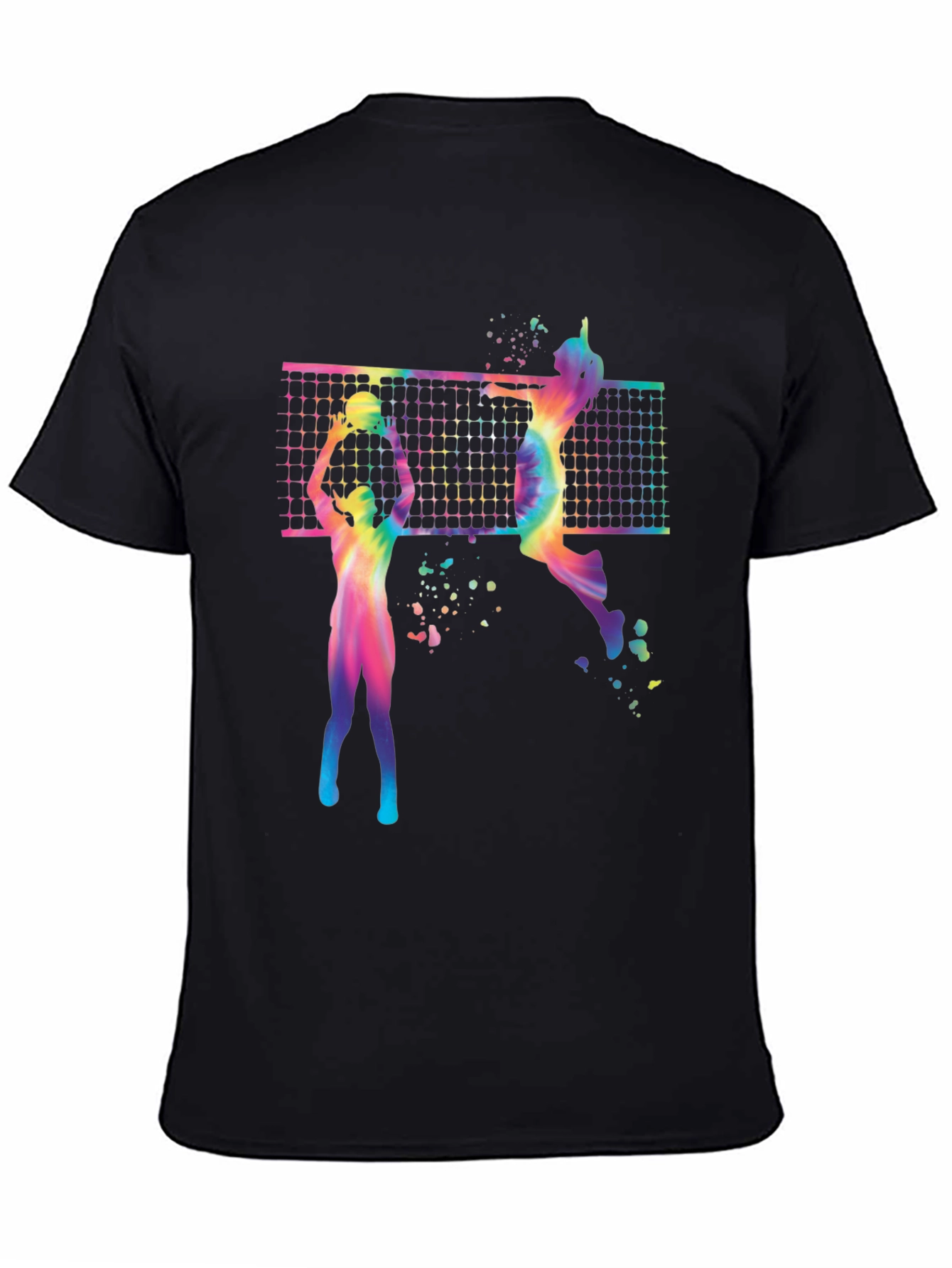 Volleyball Graphic Tee - Sporty Print T-Shirt