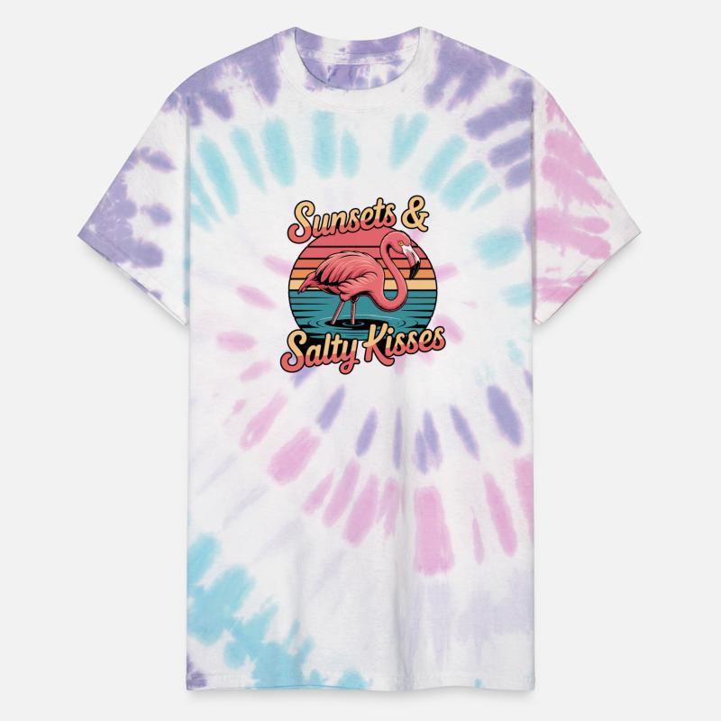 Flamingo Sunsets And Salty Kisses Summer Vacation