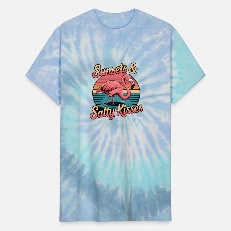 Flamingo Sunsets And Salty Kisses Summer Vacation