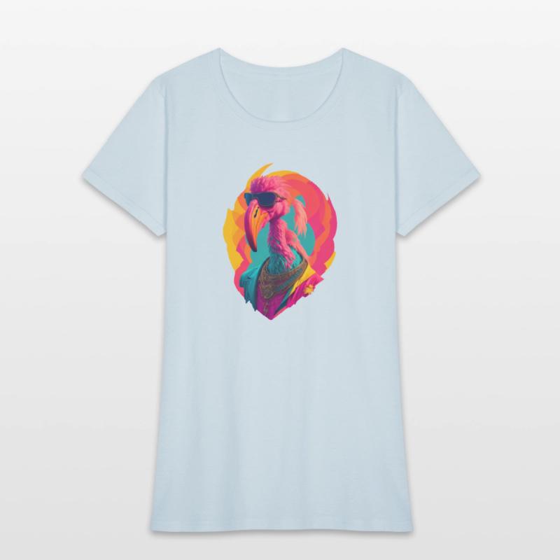 Flamingo with Sunglasses