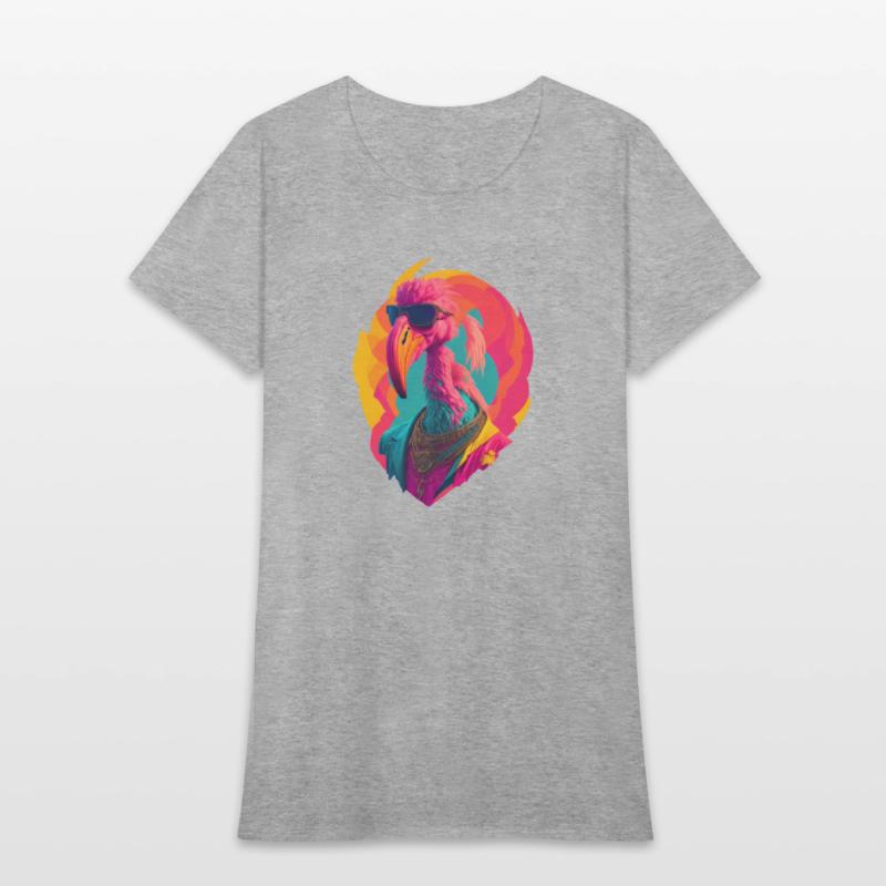 Flamingo with Sunglasses