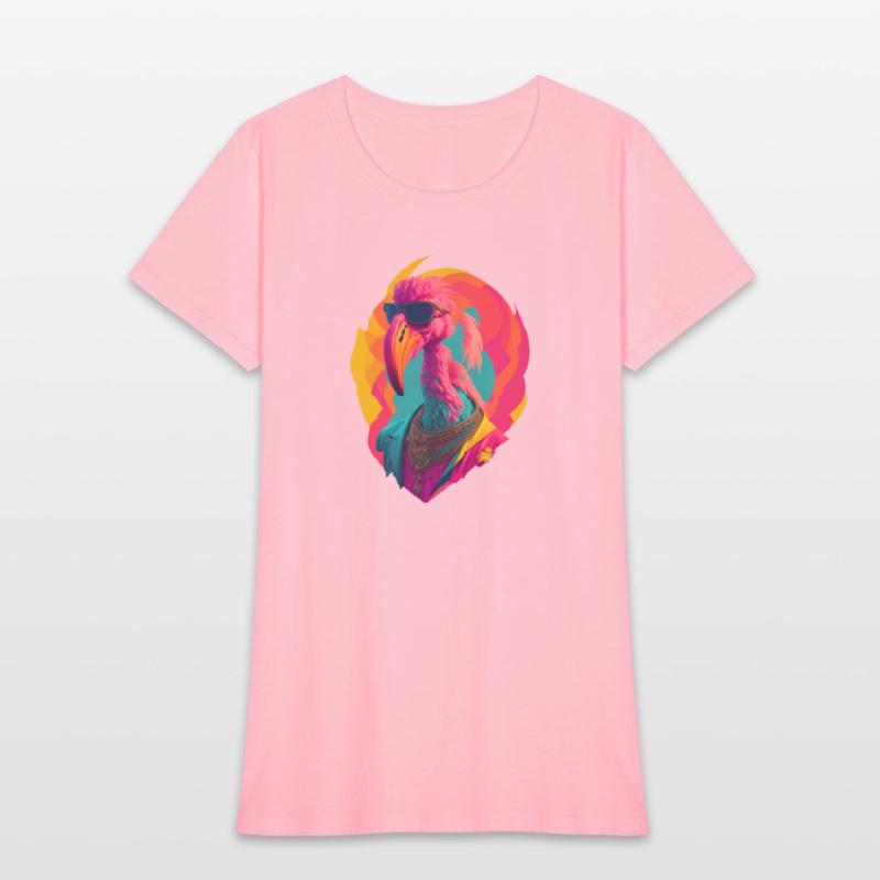 Flamingo with Sunglasses