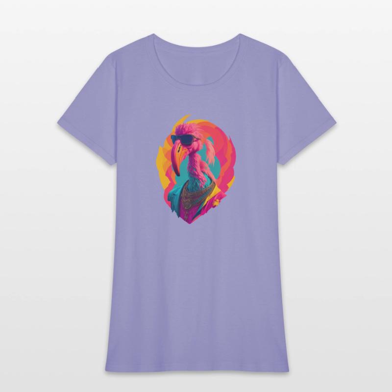 Flamingo with Sunglasses