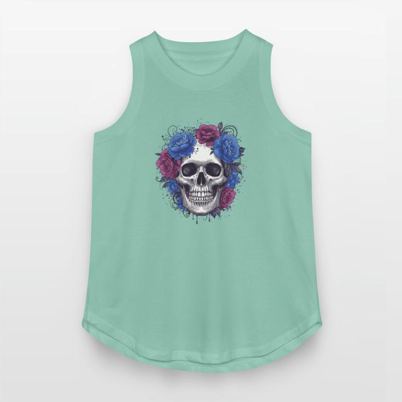 Floral Skull Art Print