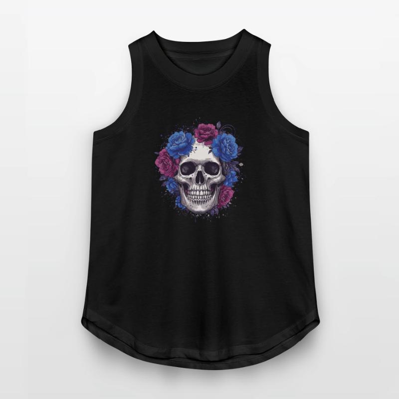 Floral Skull Art Print