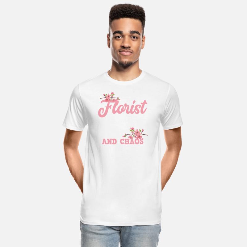 Florist Caffeine Chaos Saying Gift