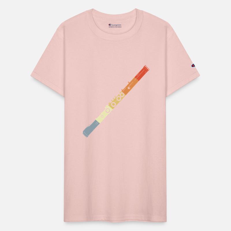 Flute Drawing Vintage Look