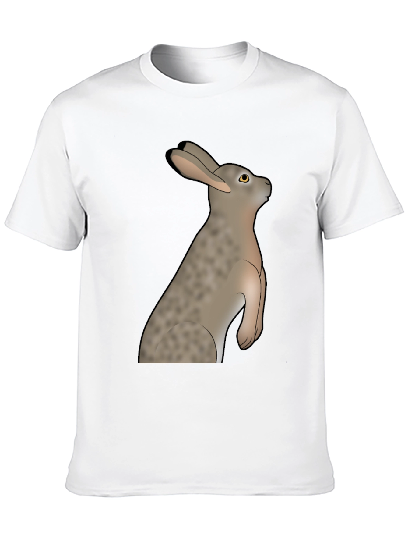 Rabbit Graphic Print T-Shirt