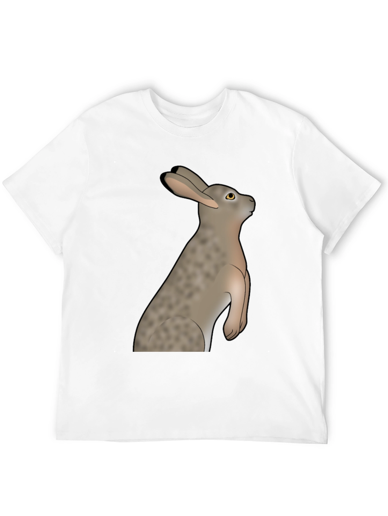 Rabbit Graphic Print T-Shirt