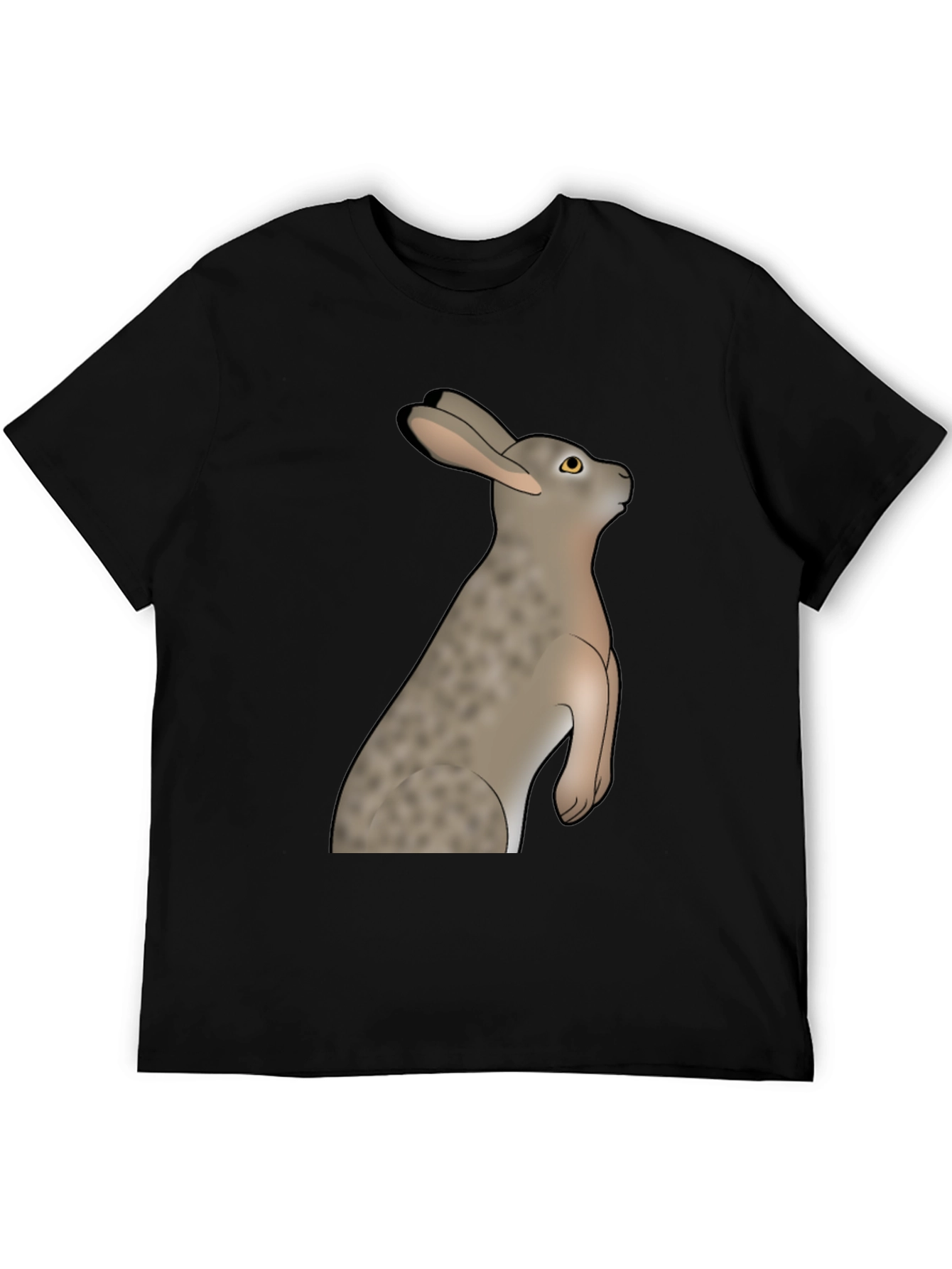 Rabbit Graphic Print T-Shirt