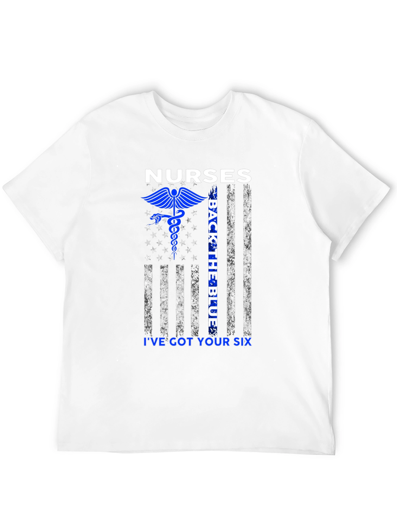 Nurses Back the Blue Ive Got Your Six T-Shirt