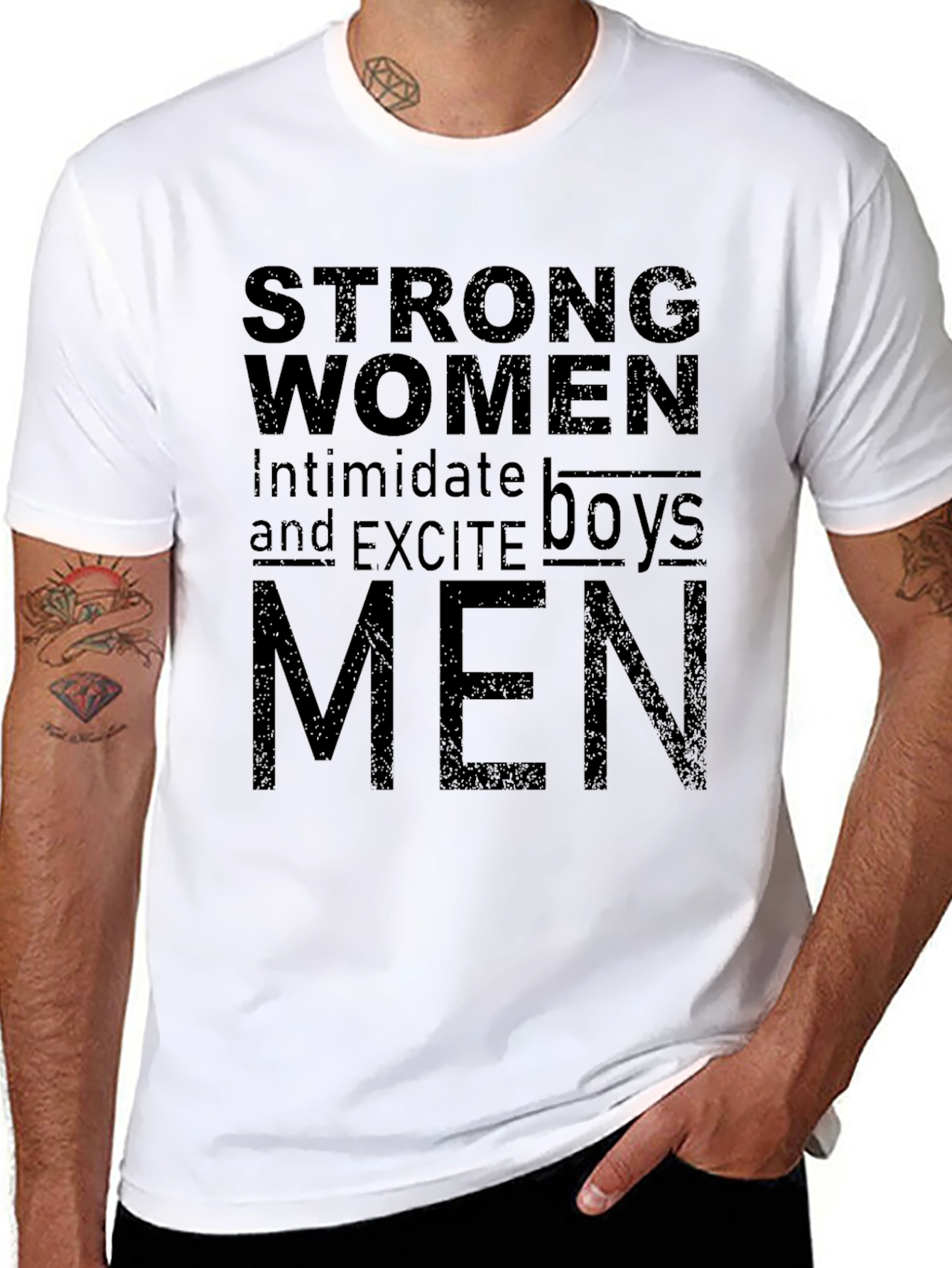 Strong Women Intimidate T-Shirt