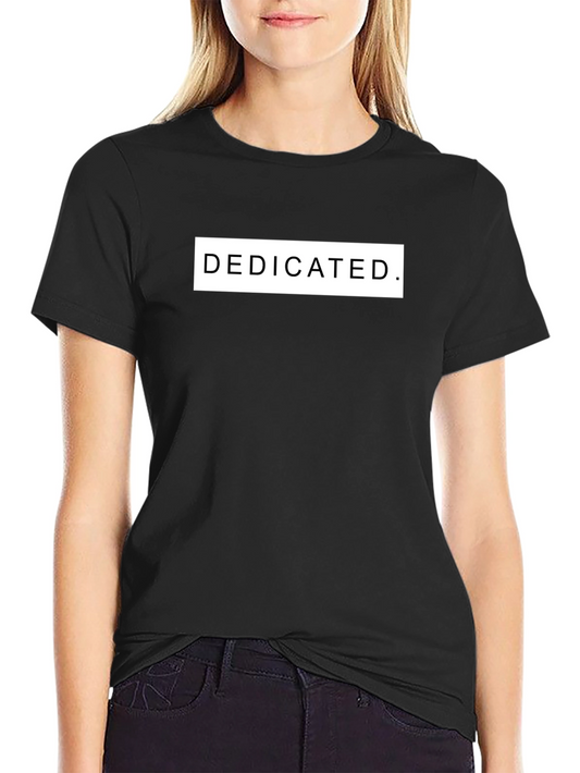 Dedicated Black Graphic T-Shirt