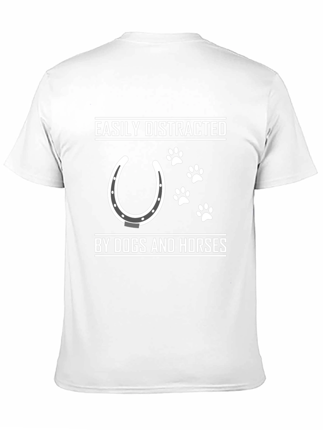 Easily Distracted by Dogs and Horses T-Shirt