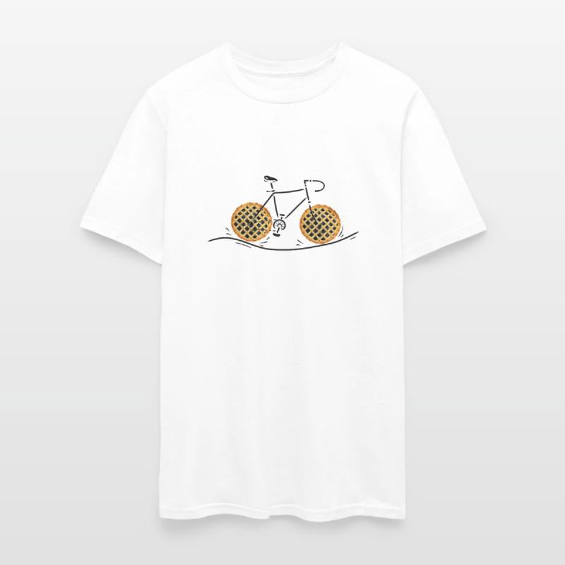 Foody Bicycle Pie Lover Mtb Biker Racing Bike