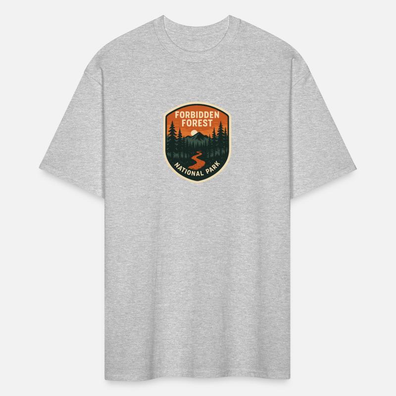 Forbidden Forest National Park Square Sticker