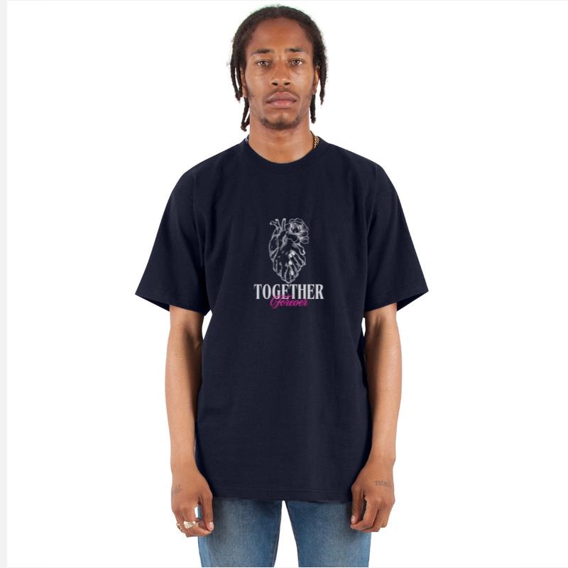 Forever Love – Elegant Heart Design (White)