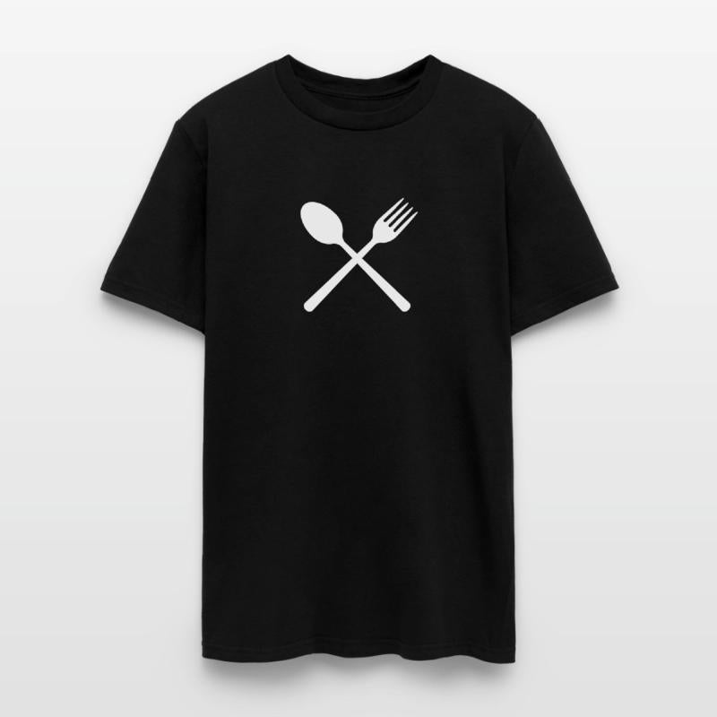 Fork and spoon crossed icon