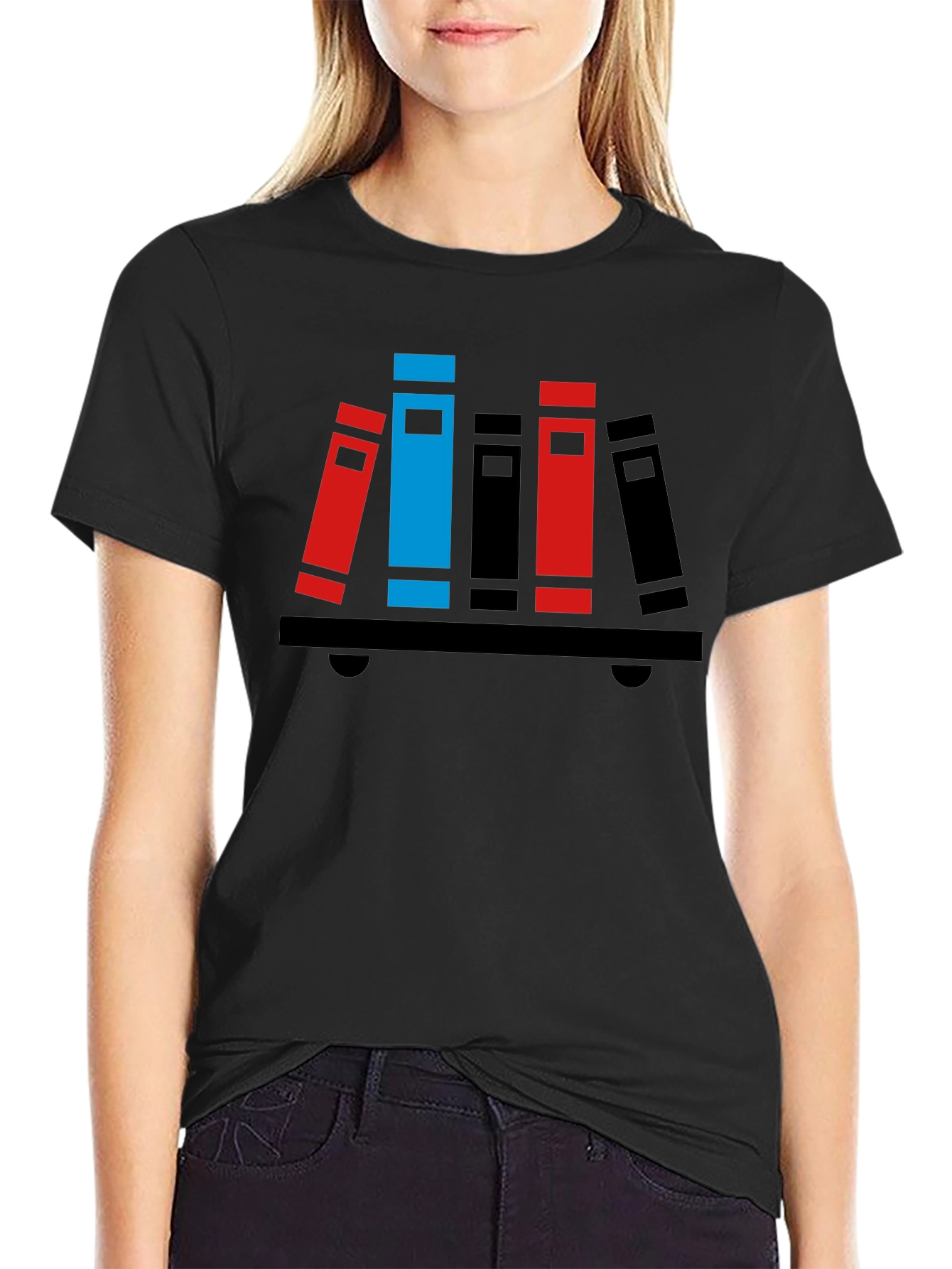 Book Shelf T-Shirt - Graphic Tee