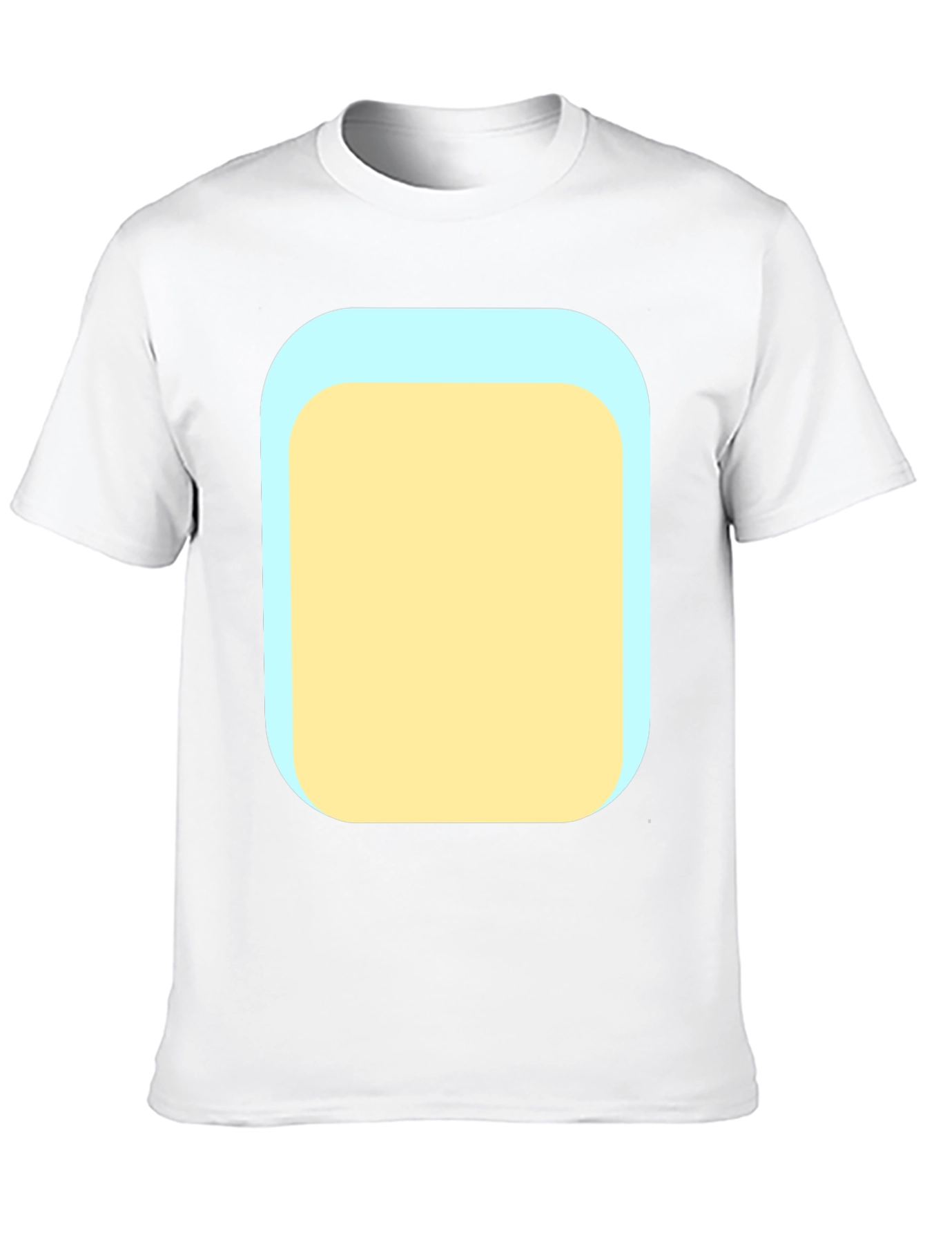 Mens Black T-Shirt with Graphic Print