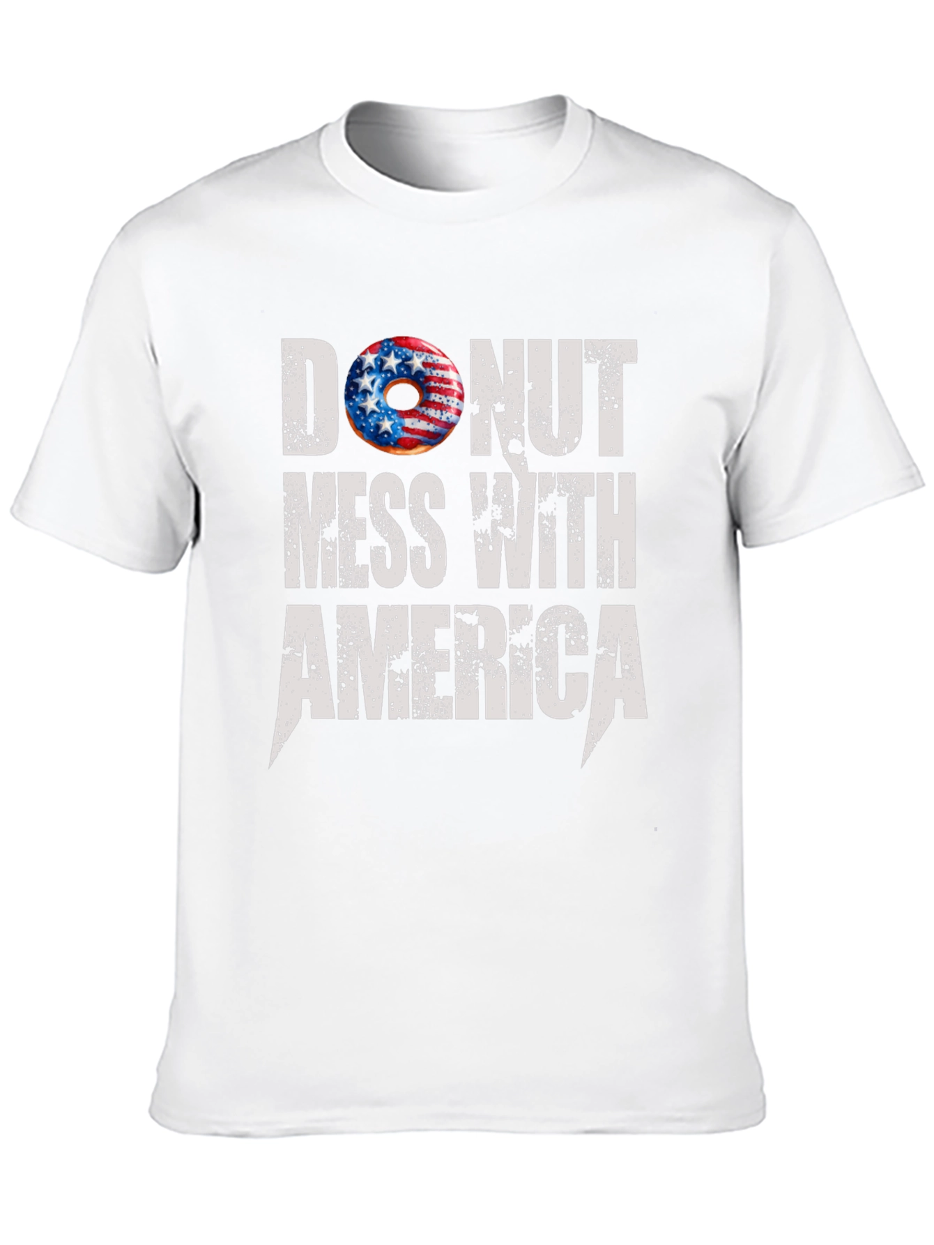 Donut Mess With America T-Shirt