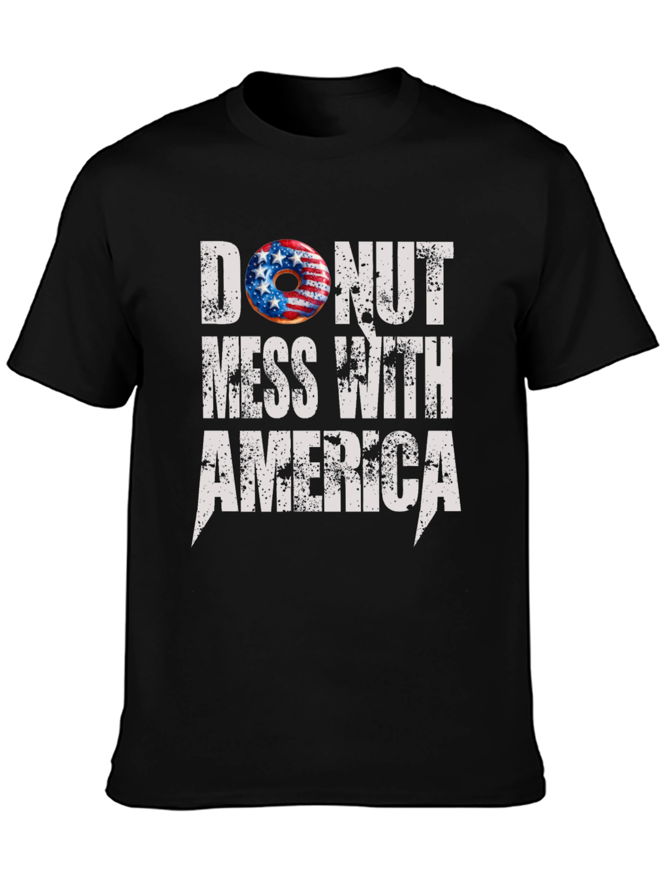 Donut Mess With America T-Shirt