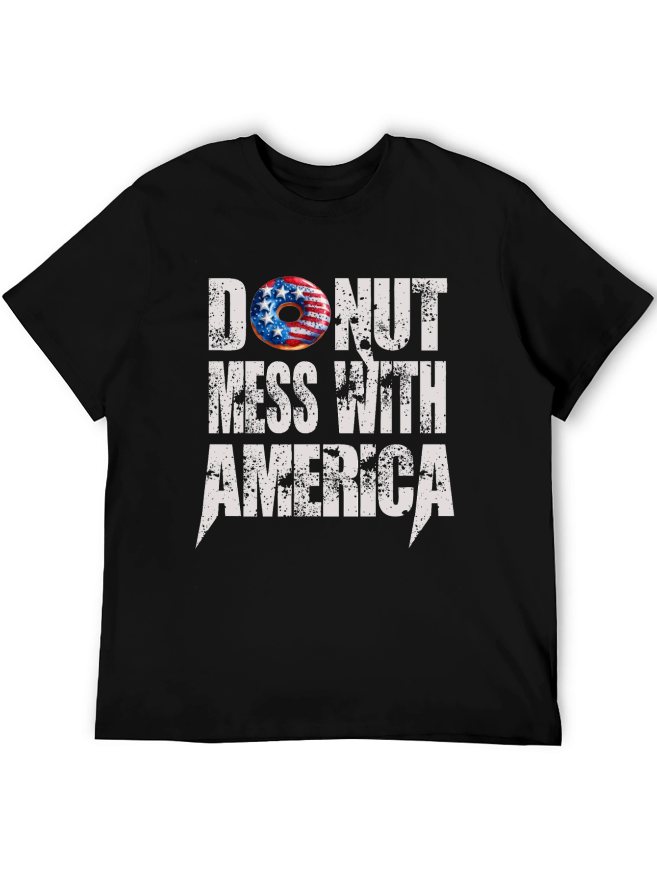 Donut Mess With America T-Shirt