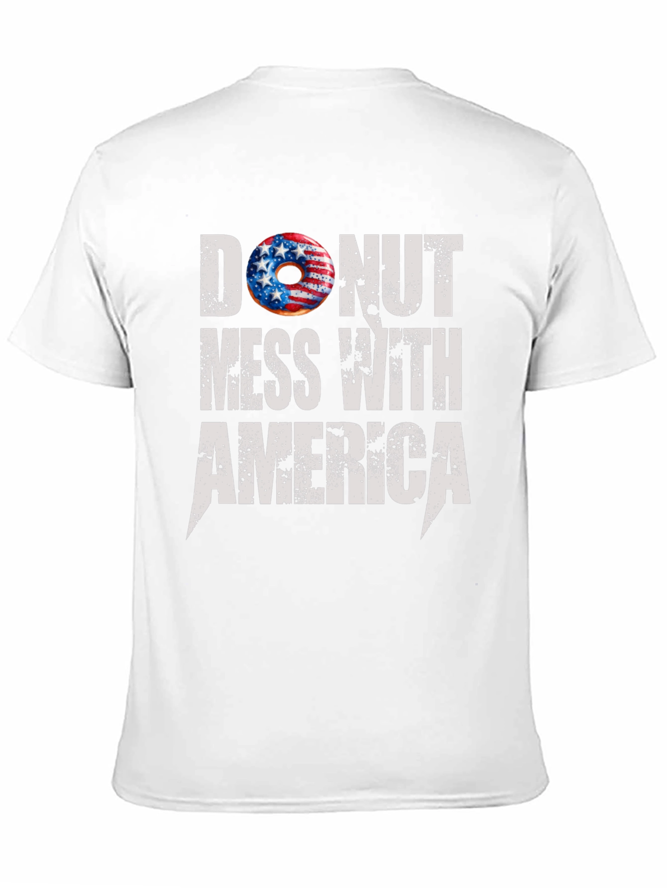 Donut Mess With America T-Shirt