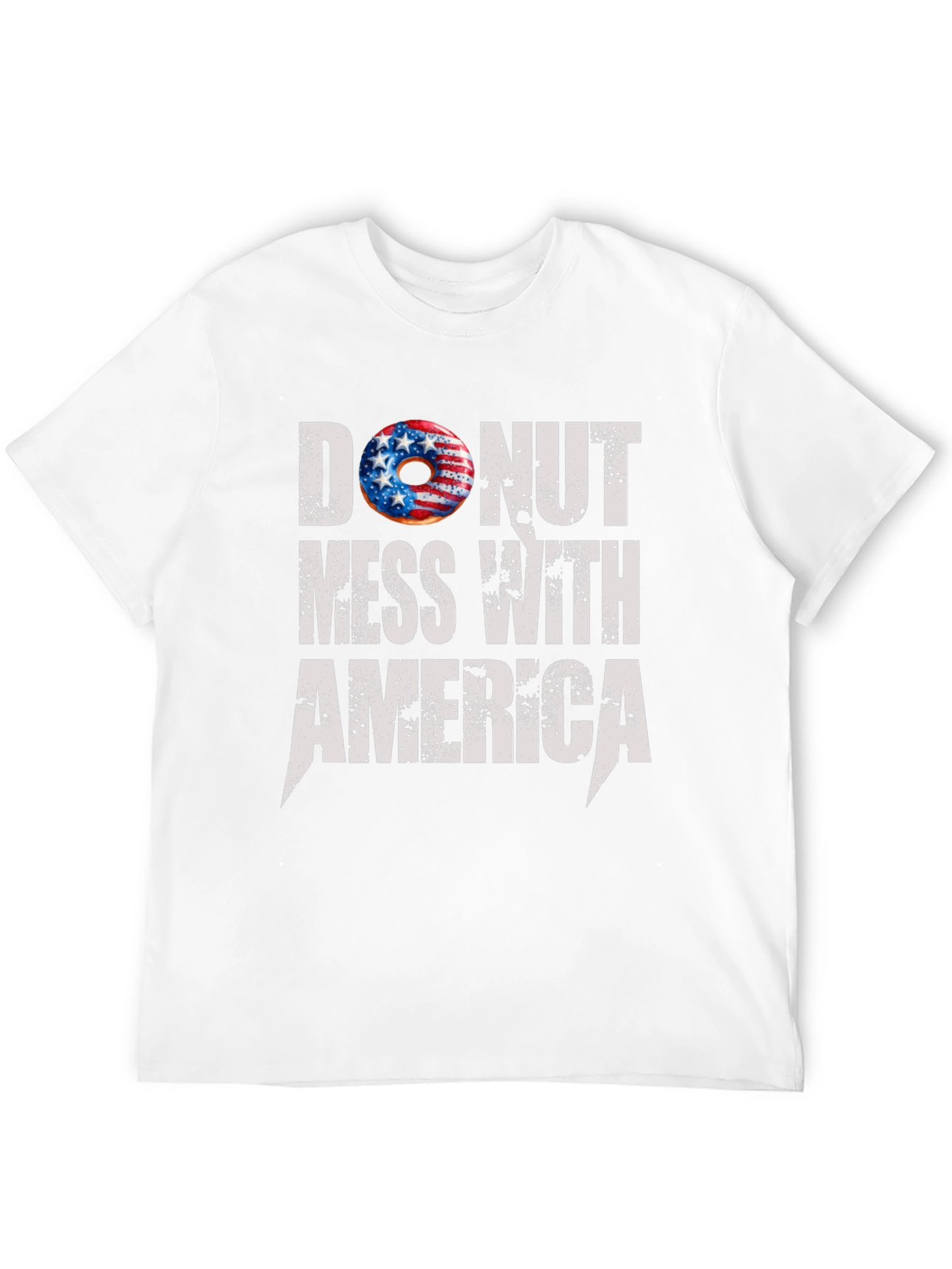 Donut Mess With America T-Shirt