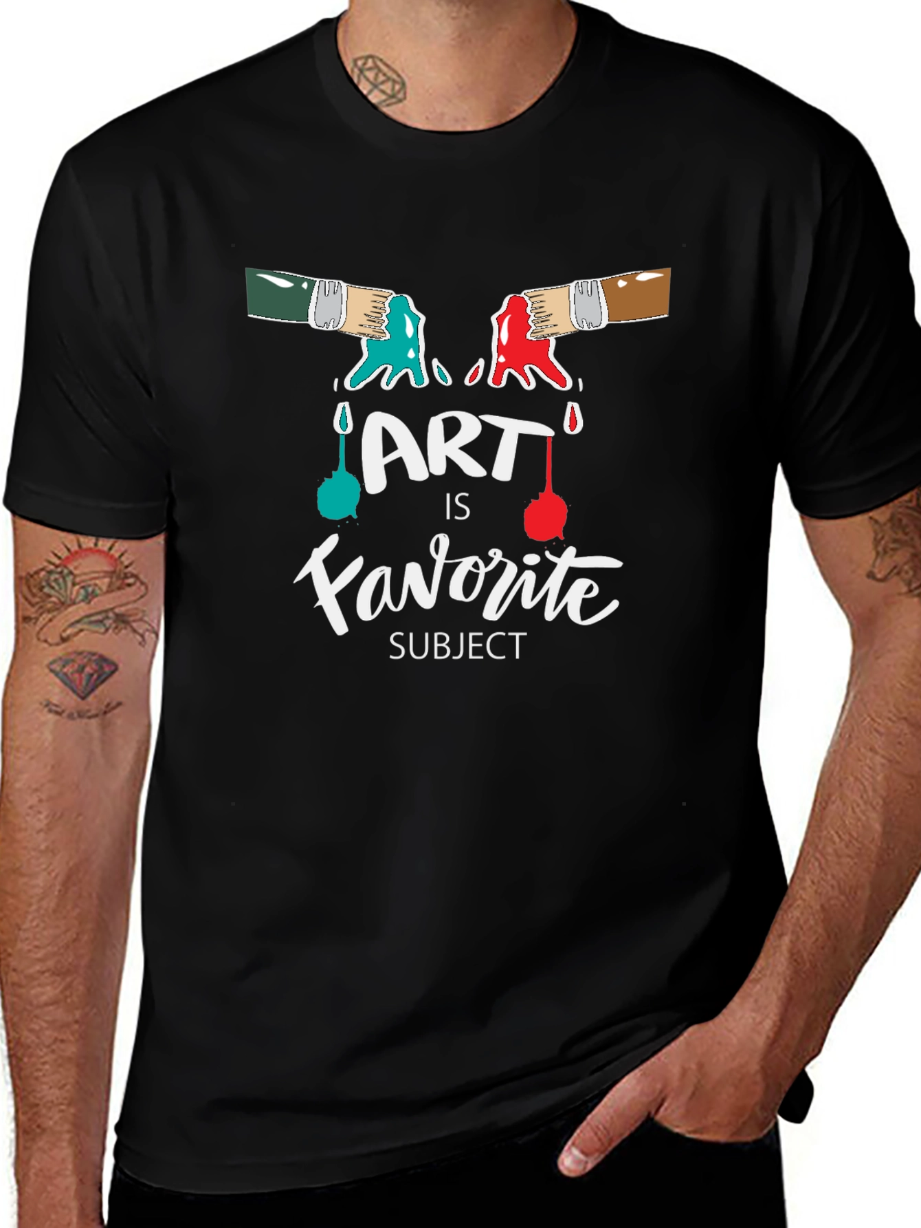 Art is My Favorite Subject T-Shirt