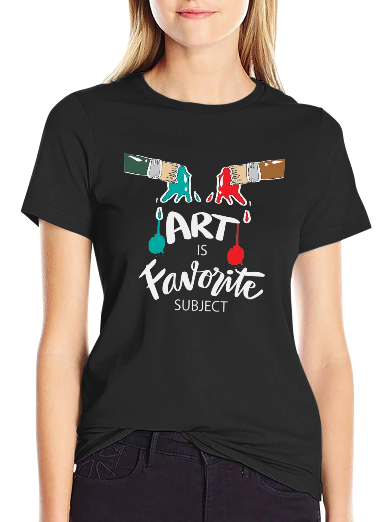Art is My Favorite Subject T-Shirt