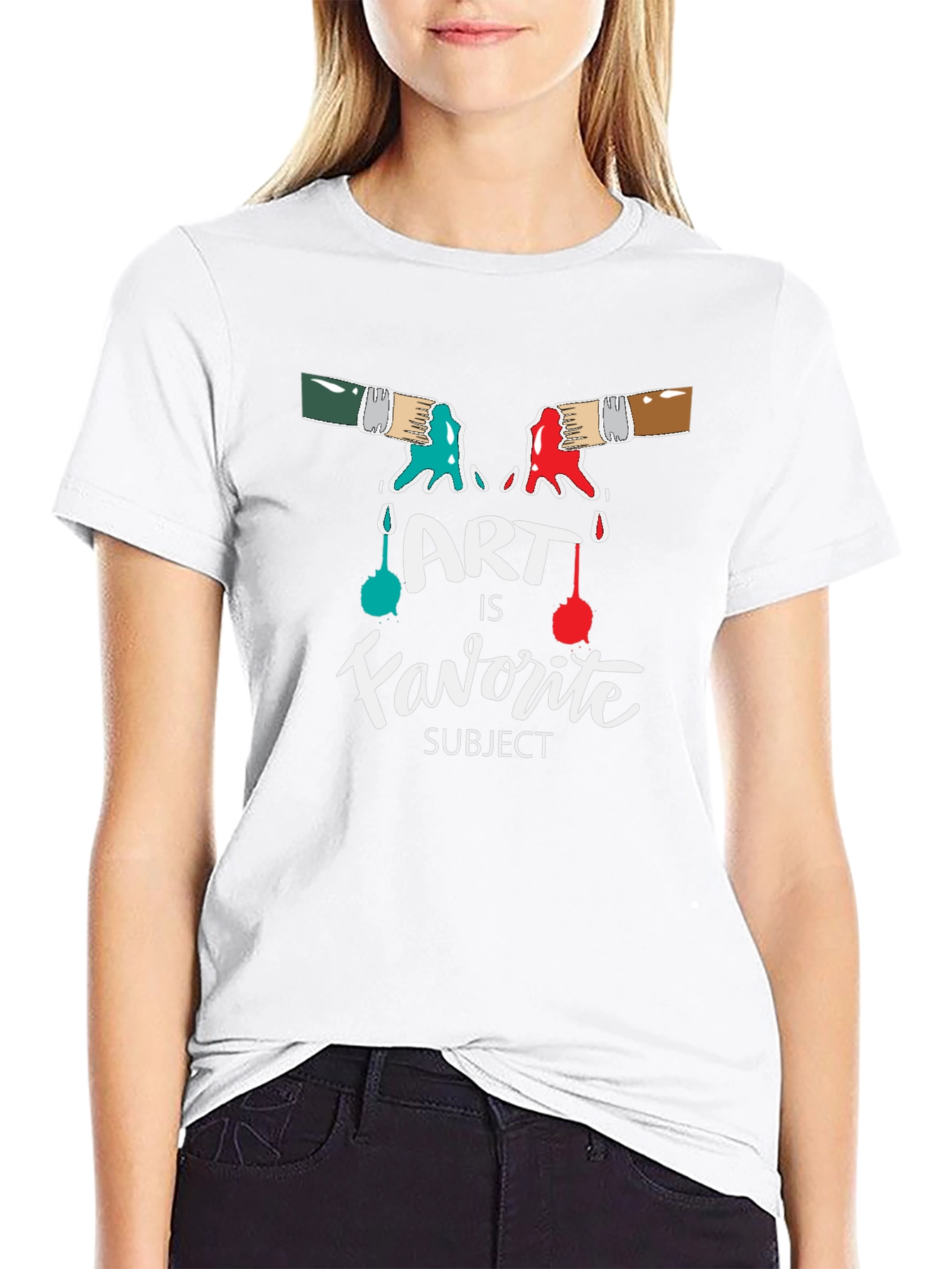 Art is My Favorite Subject T-Shirt